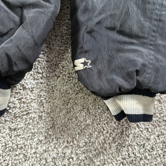 Vintage 90s Chicago White Sox Starter Jacker Mens XL Streetwear Hip Hop USA Made - Picture 10 of 13